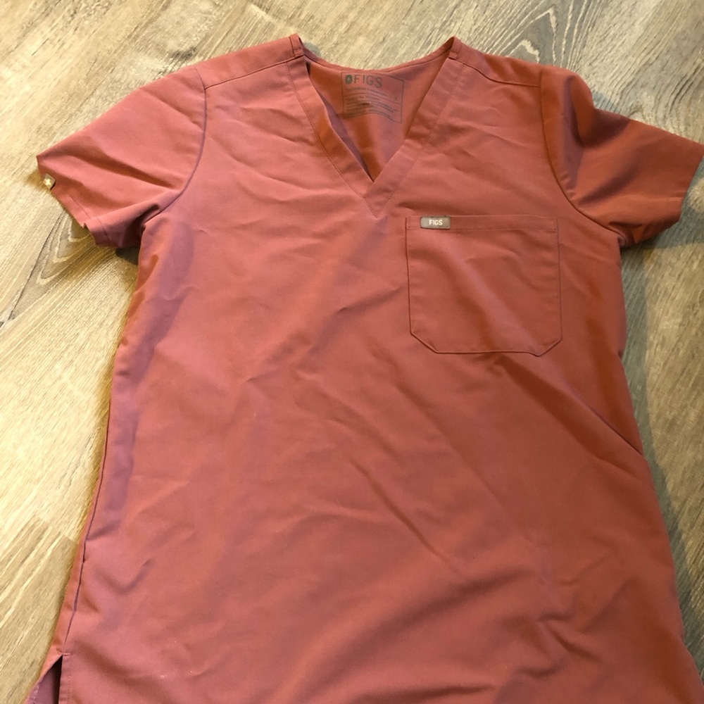 Figs Mauve Catarina top size small